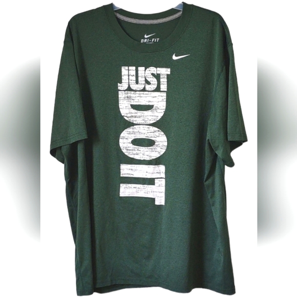 Nike Other - Nike Dri-Fit XL Green T-shirt NWOT